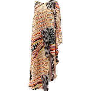 IMAN Global Chic Asymmetric Caftan XS